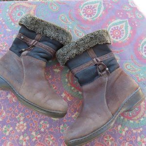 Blondo Leather Shearling Lined Boots